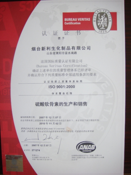 2007年12月质量体系认证ISO9001（中文）